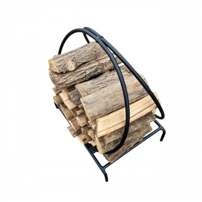 『焼却炉の鈴木工業』　鉄製　薪置き　小