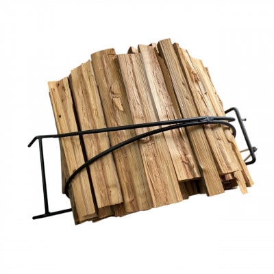 『焼却炉の鈴木工業』　鉄製　薪置き　大