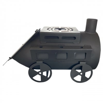 『焼却炉の鈴木工業』　薪ストーブ　D-51ロクマル　色:ブラック