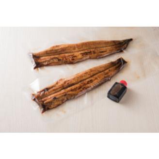 秘伝のタレ付き　うなぎ長焼2本セット【配送不可地域：離島】