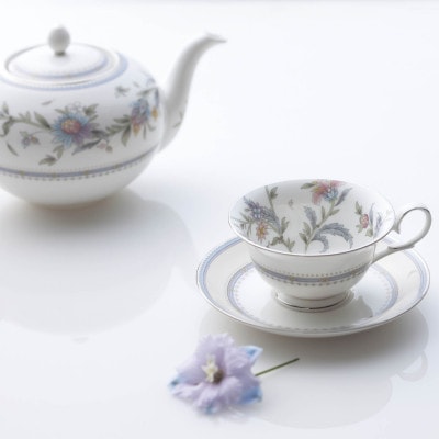 ノリタケ【ジャルダン フルーリ】カップ＆ソーサー