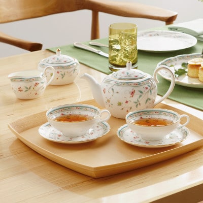 ノリタケ【花更紗】28cmパーティープレート