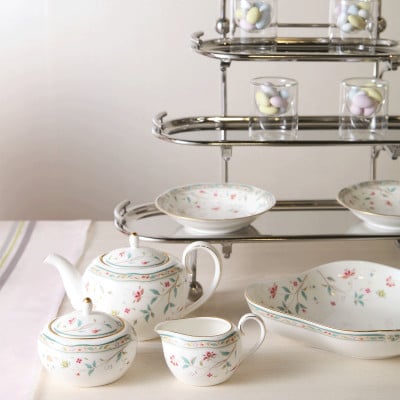 ノリタケ【花更紗】シュガー(小)