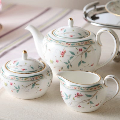 ノリタケ【花更紗】クリーマー(小)