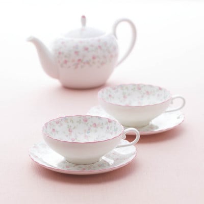 ノリタケ【キューティーローズ】ティーポット