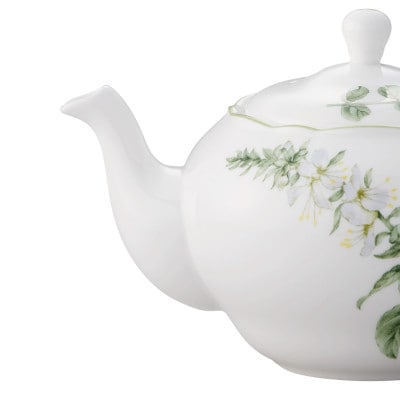 ノリタケ【イングリッシュハーブズ】ティーポット(小)(茶こし付)