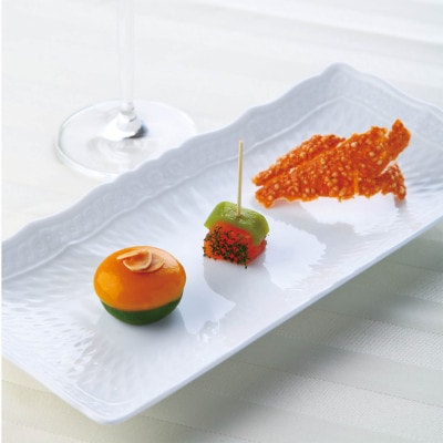 ノリタケ【シェール ブラン】27cm長角皿