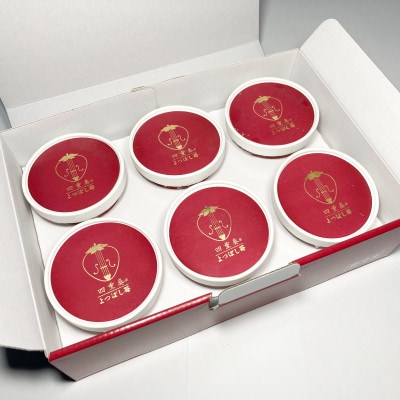 【産直】四重奏いちごアイス　よつぼし使用　愛知県みよし市　6個セット(各90ml)【配送不可地域：離島】