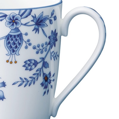 ノリタケ【ブルーソレンティーノ色線仕上げアイテム】マグカップペア