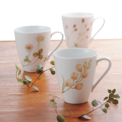 ノリタケ【あづまの路】マグカップ(われもこう)