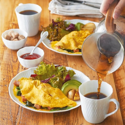 ノリタケ【シェール ブラン】マグカップペア