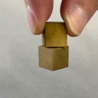 真鍮マグネット【CUBE】(マグネットキューブ)16個【配送不可地域：沖縄県】