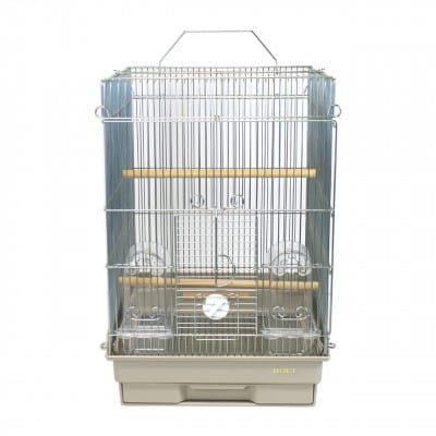 HOEIの鳥かご　小鳥用手のりケージ　35手のりG　ミラルナグレー