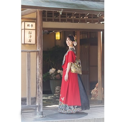 振袖がドレスに変身!ザ・オリエンタル和装着付け