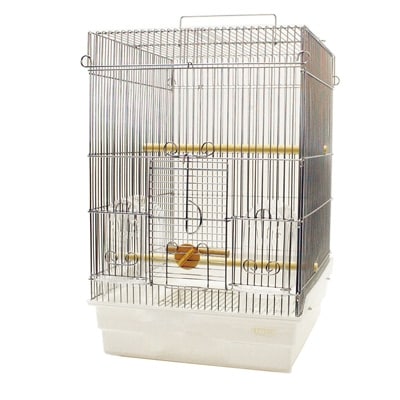 HOEIの鳥かご　小鳥用ステンレス手のりケージ　35手のりステンレス