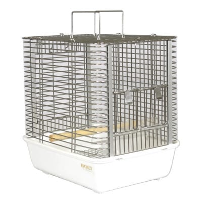 HOEIの鳥かご　ステンレスキャリーケージ　ハートフルキャリーステンレス