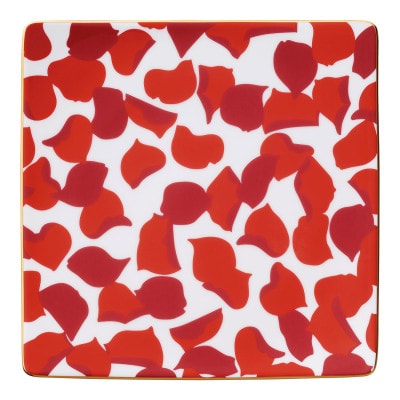 ノリタケ【ローザロッサ】26.5cmスクエアプレート