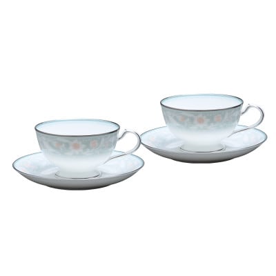 ノリタケ【フェアモント】カップ＆ソーサーペア