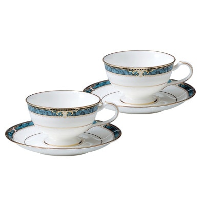 ノリタケ【エセックスコート】カップ＆ソーサーペア