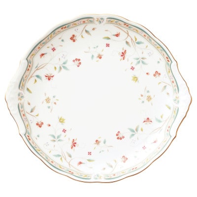ノリタケ【花更紗】28cmパーティープレート