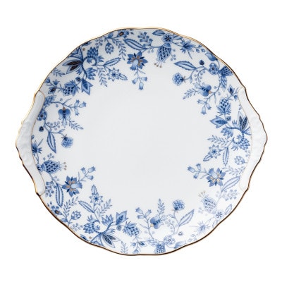 ノリタケ【ブルーソレンティーノ】28cmパーティープレート