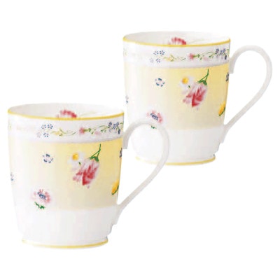 ノリタケ【ジュヌフレール】マグカップペア