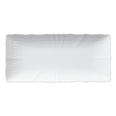 ノリタケ【シェール ブラン】27cm長角皿