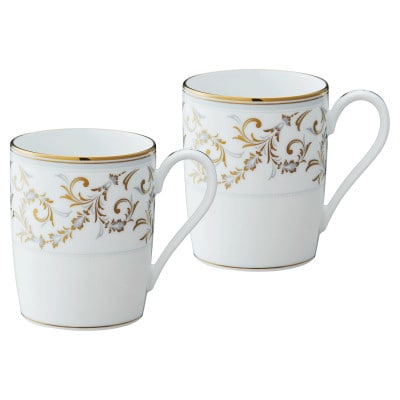 ノリタケ【ソフィランス】マグカップペア