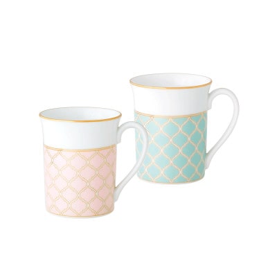 ノリタケ【エターナルパレス】マグカップペア(色変り)