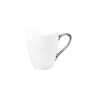 ノリタケ【アミ】マグカップ(銀)