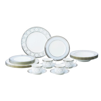 ノリタケ【トレフォリプラチナ】20PCセット