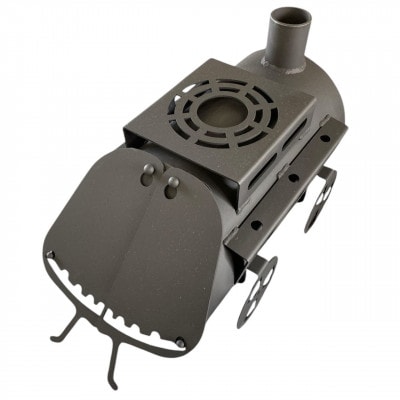 『焼却炉の鈴木工業』　薪ストーブ　D-51ロクマル　色:ブラック