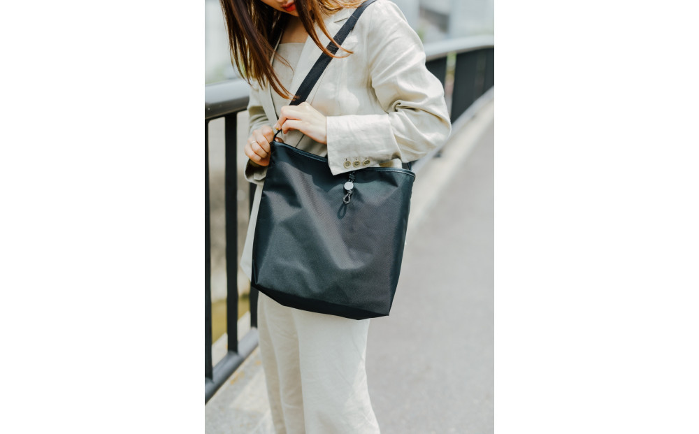 パッカブル ワンショルダーエコバッグ　NAKI 【L】Super water repellent｜人気バッグ おすすめエコバッグ［ パッカブル ワンショルダー エコバッグ NAKI Lサイズ Super water repellent 撥水加工 軽量 バッグ トート 人気 おすすめ ギフト プレゼント お取り寄せ 通販 送料無料 ふるさと納税 ］