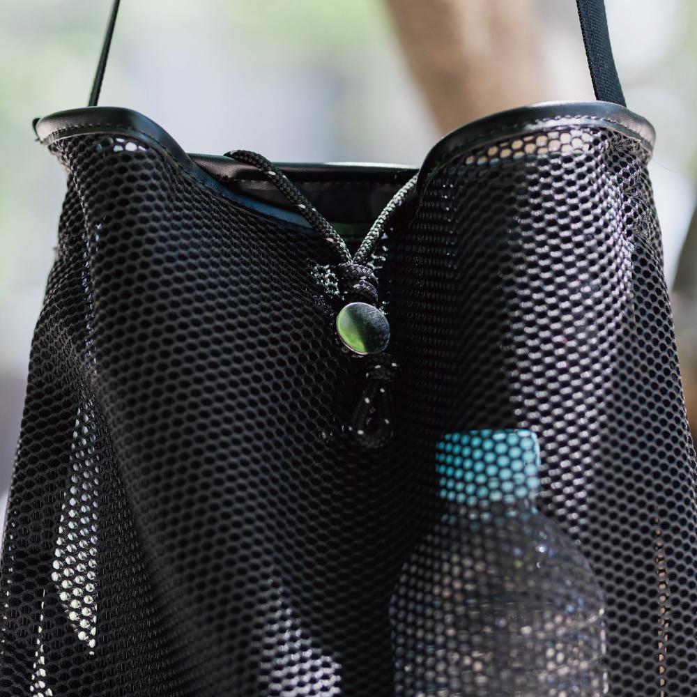 パッカブル ワンショルダーエコバッグ　NAKI 【L】Hard mesh