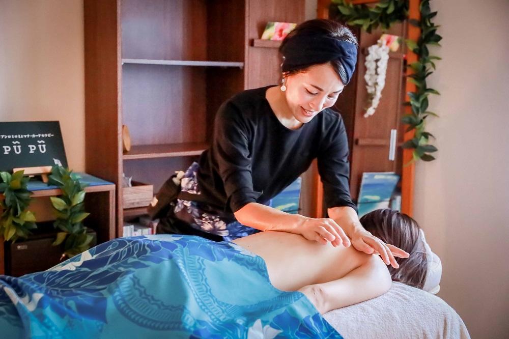 ハワイアンロミロミ　施術体験チケット （全身100分コース）