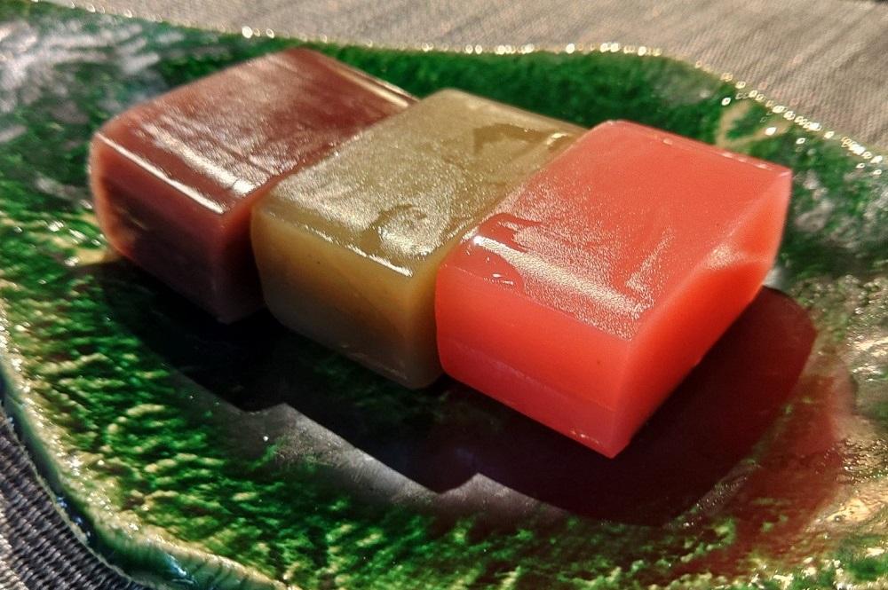 創業60年老舗和菓子店のこだわり羊羹３本（小倉・抹茶・本練り）