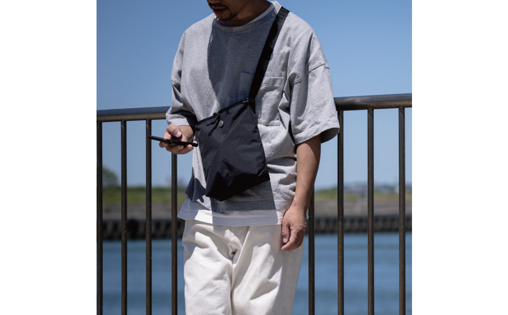 パッカブル ミニショルダー　NAKI 【S】Super water repellent｜人気バッグ おすすめショルダー［ パッカブル ミニショルダー NAKI Sサイズ Super water repellent 撥水加工 軽量 バッグ ショルダー 人気 おすすめ ギフト プレゼント お取り寄せ 通販 送料無料 ふるさと納税 ］