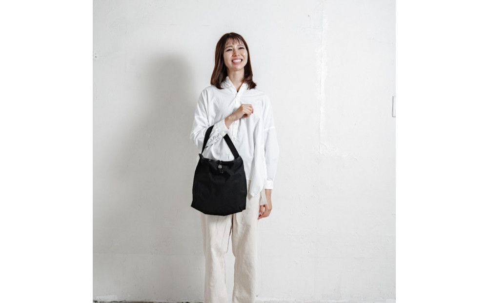 パッカブル ワンショルダーエコバッグ　NAKI 【L】Super water repellent｜人気バッグ おすすめエコバッグ［ パッカブル ワンショルダー エコバッグ NAKI Lサイズ Super water repellent 撥水加工 軽量 バッグ トート 人気 おすすめ ギフト プレゼント お取り寄せ 通販 送料無料 ふるさと納税 ］