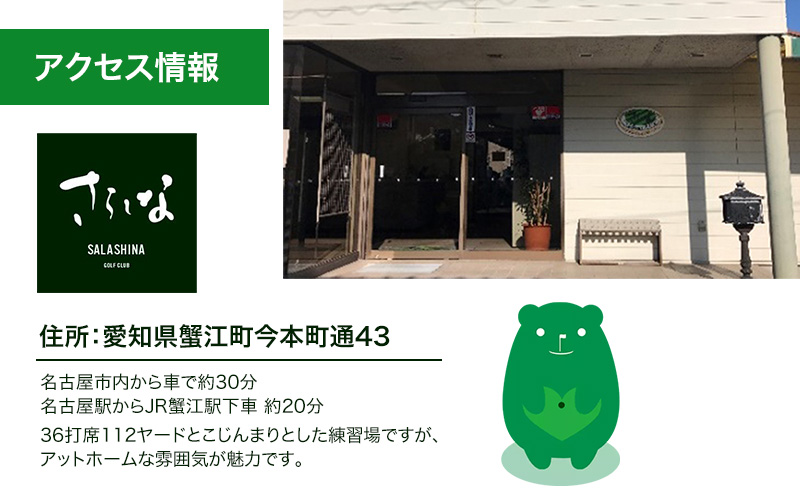 さらしなゴルフクラブ 平日 2時間 打ち放題 チケット 10回分+1回(入場料込)  ゴルフ 利用券 打ちっぱなし 練習 スポーツ トレーニング 練習場 送料無料 愛知県 蟹江町