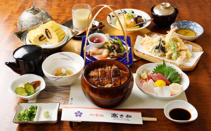 【和食処高さか】感謝券 10000円分 1,000円×10枚 お食事券 お食事チケット 夕飯 外食 テイクアウト 観光 旅行 商品券 利用券 補助券 レストラン お祝い ご褒美 記念日 うなぎ料理 鰻 うなぎ ウナギ ひつまぶし うな丼 うな重 エビフライ 愛知県 蟹江町