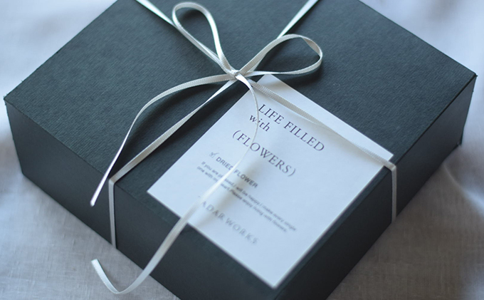 こだわりを紡いだドライフラワー リース（小）