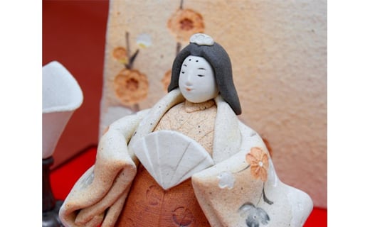 立ち姿 ぼんぼり付｜雛人形 雛祭り 置物 愛知県