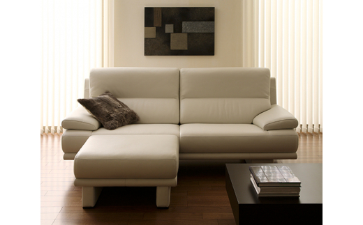 【カリモク家具：ドマーニ】 総本革張りソファA【ZSB323モデル】