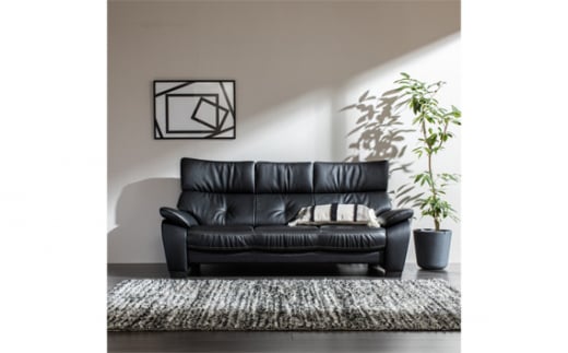 【カリモク家具】 本革張りソファ J【ZW7303】