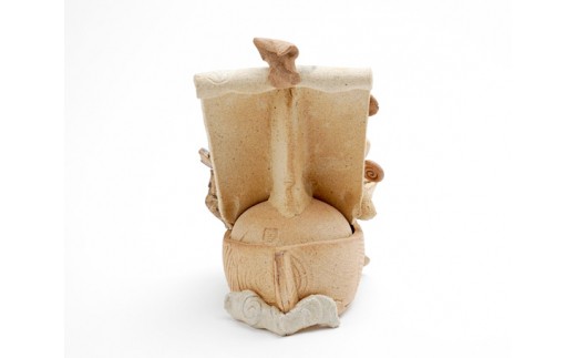 宝船｜七福神 縁起物 陶芸 置物 愛知県