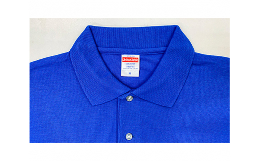 ポロシャツ おだいちゃん (ブルー) ゆるキャラ