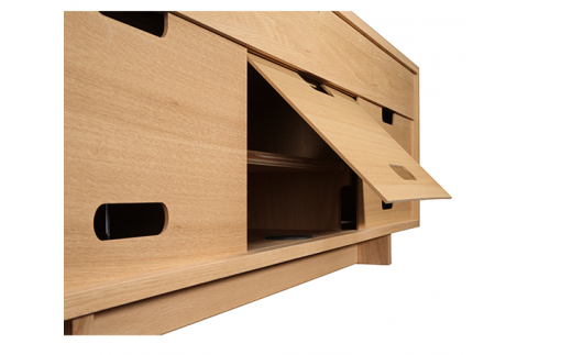 【カリモク家具】 TVボードB【QT6017】