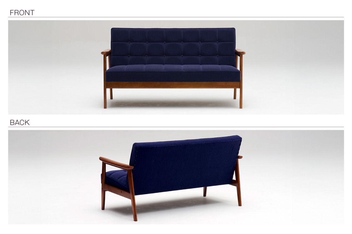 【カリモク60】HIGASHIURA limited Kチェア2シーター 巨峰