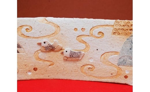 春水おしどり｜雛人形 雛祭り 陶芸 置物 愛知県