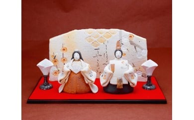 立ち姿 ぼんぼり付｜雛人形 雛祭り 置物 愛知県